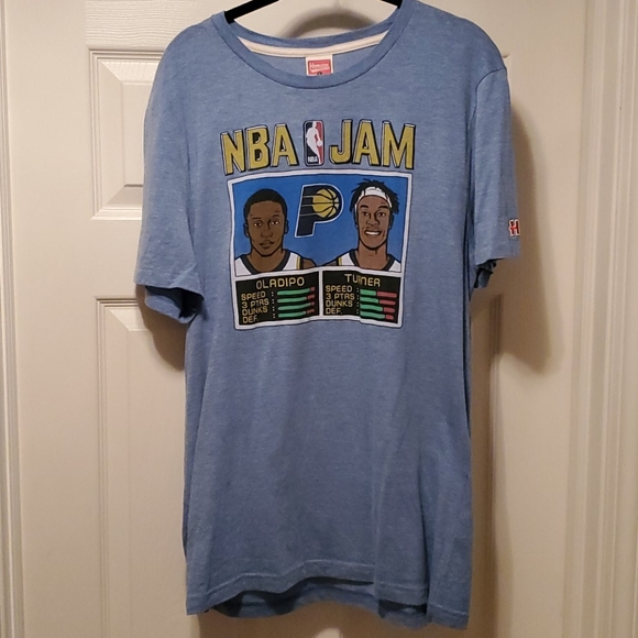 nba jam pacers shirt